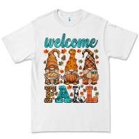 White welcome fall gnome Premium Tee - HRA Design Shop