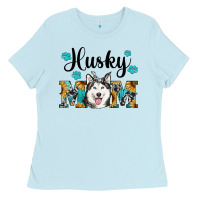 Husky Mom Western Ladies Tee | Teevron