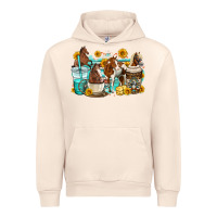 Sandshell horses coffee cups Urban Hoodie - OliviaCreatesArt