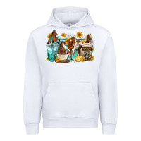White horses coffee cups Urban Hoodie - OliviaCreatesArt