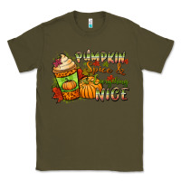 Army Green Pumpkin spice everything nice Classic Tee - NancyCooperArtShop