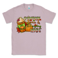 Lilac Pumpkin spice everything nice Classic Tee - NancyCooperArtShop