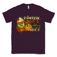 Plum Pumpkin spice everything nice Classic Tee - NancyCooperArtShop