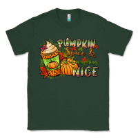 Sports Green Pumpkin spice everything nice Classic Tee - NancyCooperArtShop