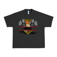 Pigment Black custom name race flag and race equipment Urban Heavy Tee - AdoDesignShop