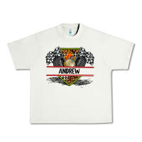 Pistachio custom name race flag and race equipment Urban Heavy Tee - AdoDesignShop