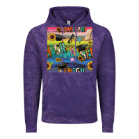 Cloud Purple graduation seamless pattern Vintage Hoodie - BundleAndBundleShop