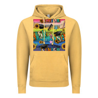 Vintage Mustard graduation seamless pattern Vintage Hoodie - BundleAndBundleShop