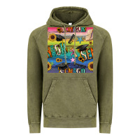 Vintage Olive graduation seamless pattern Vintage Hoodie - BundleAndBundleShop