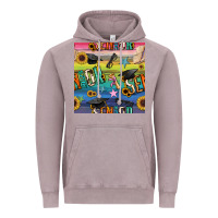 Vintage Zinc graduation seamless pattern Vintage Hoodie - BundleAndBundleShop