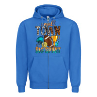 True Royal Small Town Big Spirit Zipper Hoodie - BundleAndBundleShop