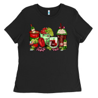Black wine coffee cups Ladies Tee - Zillion Design Studio