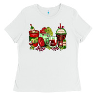 White wine coffee cups Ladies Tee - Zillion Design Studio