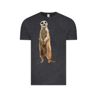 Vintage Black Meerkat Vintage Tee - LillyAllenDesigns