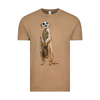 Vintage Coffee Meerkat Vintage Tee - LillyAllenDesigns