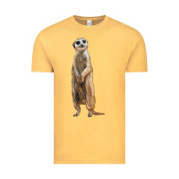 Vintage Mustard Meerkat Vintage Tee - LillyAllenDesigns