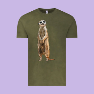 Meerkat Vintage Tee Designed By Lillyallendesigns