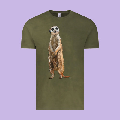Meerkat Vintage Tee Designed By Lillyallendesigns