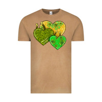St Patricks Day Hearts Vintage Tee | Teevron