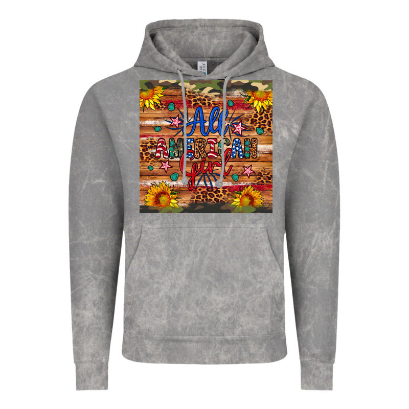 All American Girl Vintage Hoodie by Artiststas | Teevron