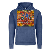 Vintage Denim all american girl Vintage Hoodie - Artiststas