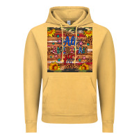 Vintage Mustard all american girl Vintage Hoodie - Artiststas