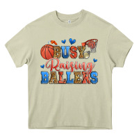 Mossy busy raising ballers basketball Heavy Core Tee - Zillion Design Studio