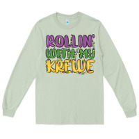 Matcha rollin with my krewe Long Sleeve Tee - MaliasSmallBusiness