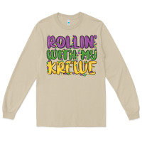 Mushroom rollin with my krewe Long Sleeve Tee - MaliasSmallBusiness