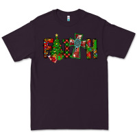 Plum christmas faith with cross Premium Tee - CowhideDigitalArt
