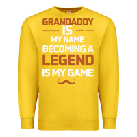 Lemon Grandaddy Is My Name Becoming A Legend Is My Game Premium Sweatshirt - Bettercallsaul