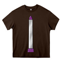 Chocolate Brown manicure file Heavy Core Tee - BarkalooDesign