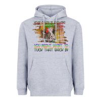 Heather Grey Your Crazy Is Showing Heavyweight Hoodie - Bettercallsaul
