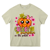 Mossy Cutest Pumpkin In The Patch Heavy Core Tee - texasbilliewilder