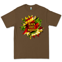 Cacao black lives matter sunflower Premium Tee - HRA Design Shop