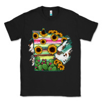 Black Minnesota State Map Classic Tee - RanaPortraitStore