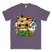 Lavender Minnesota State Map Classic Tee - RanaPortraitStore
