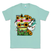 Seafoam Minnesota State Map Classic Tee - RanaPortraitStore