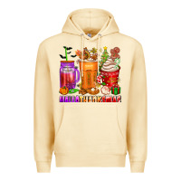 Pina Colada hallothanksmas coffee cups Premium Hoodie - texasbilliewilder
