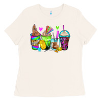 Bone nail art coffee cups Ladies Tee - Zillion Design Studio
