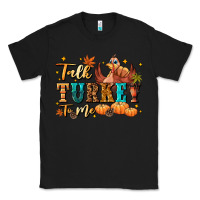 Black Talk turkey to me Classic Tee - NancyCooperArtShop