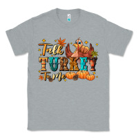 Heather Grey Talk turkey to me Classic Tee - NancyCooperArtShop