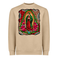 Mushroom our lady of guadalupe christmas Heavyweight Sweatshirt - Jasminsmagicworld