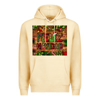 Pina Colada feliz navidad Christmas cactus leopard Premium Hoodie - JahusDesignShop