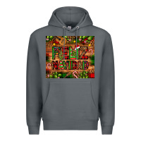 Rock feliz navidad Christmas cactus leopard Premium Hoodie - JahusDesignShop