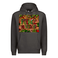 Smoke feliz navidad Christmas cactus leopard Premium Hoodie - JahusDesignShop