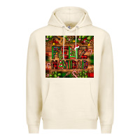 Tofu feliz navidad Christmas cactus leopard Premium Hoodie - JahusDesignShop