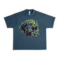 Midnight Navy Sea Coral Urban Heavy Tee - LillyAllenDesigns