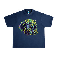 Navy Sea Coral Urban Heavy Tee - LillyAllenDesigns
