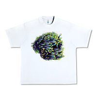 White Sea Coral Urban Heavy Tee - LillyAllenDesigns